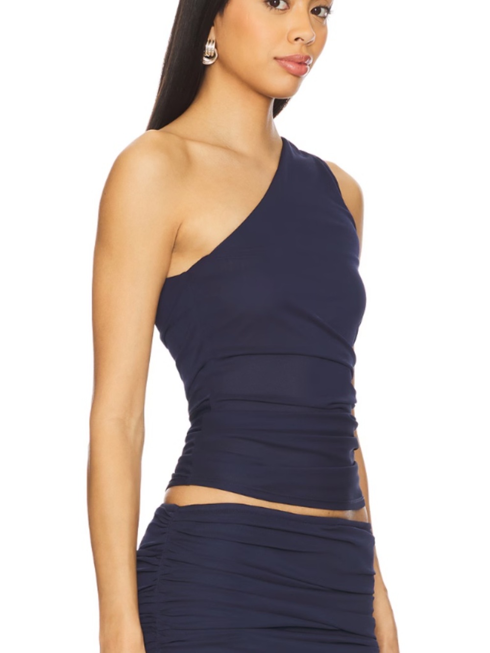 COS asymmetric tank top size small